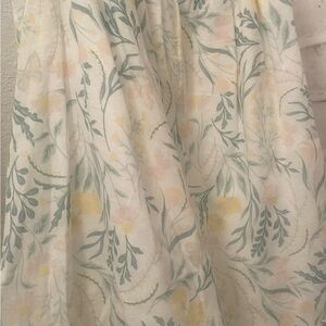 Rachel Zoe White and Yellow Floral Skirt